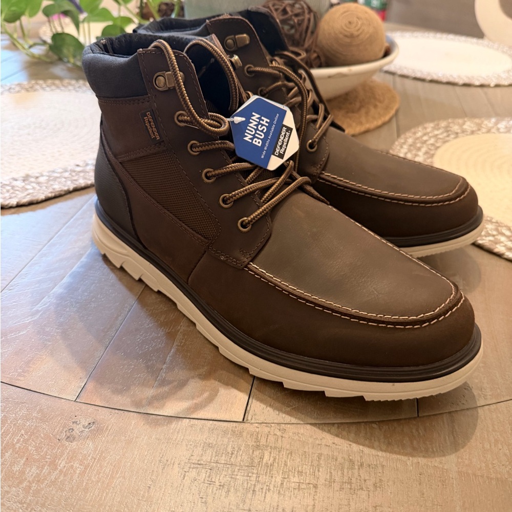 Nunn Bush Men's Dark Brown Casual Boots